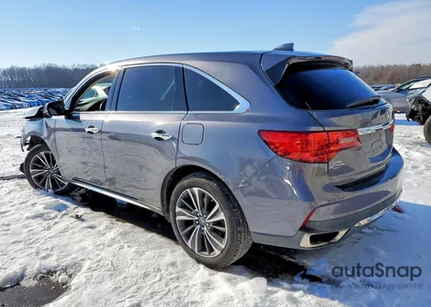 2020 Acura Mdx Technology z USA, uszkodzony, nr VIN 5J8YD4H50LL051081